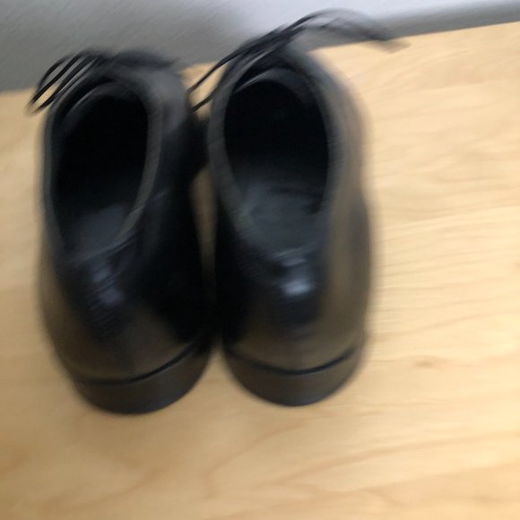 E.T. WRIGHT Lace Up Leather Dress Shoes Men’s size 11.5 Black main image 7